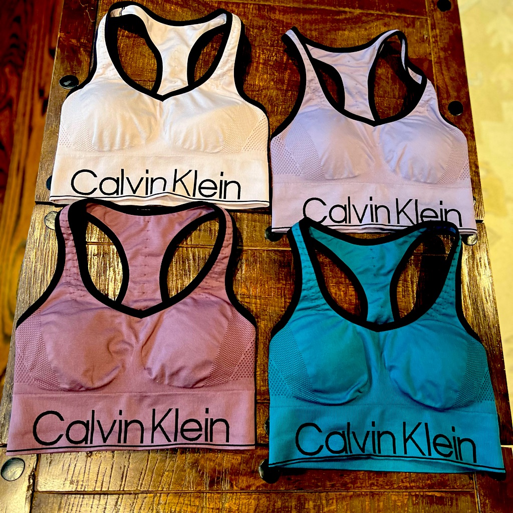 Calvin Klein Performance 4 Sport Bras Size S.